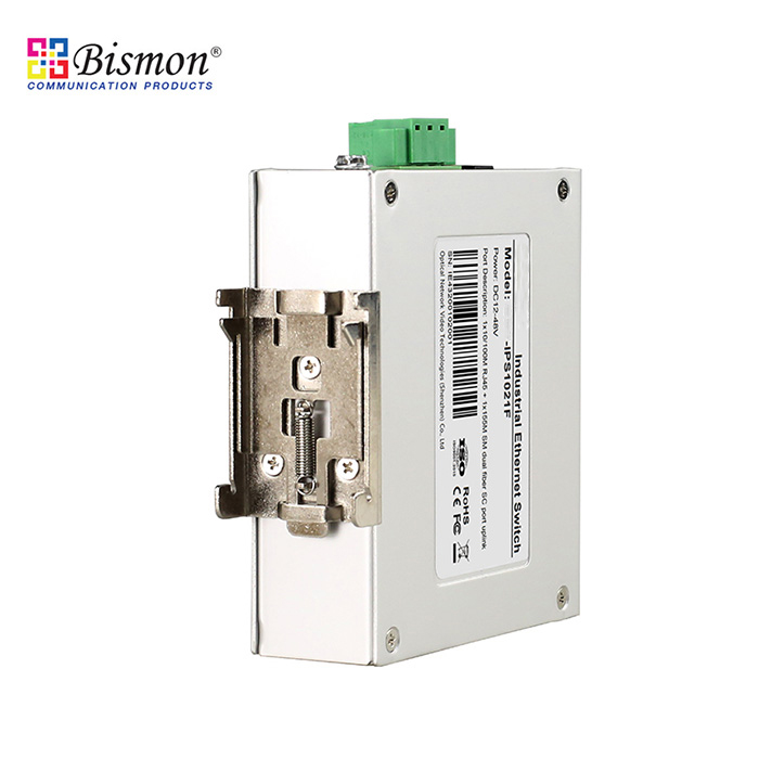 1xRJ45 10/100M+1xSC Fiber Single-mode 20km, Single-fiber(A) industrial Ethernet switch